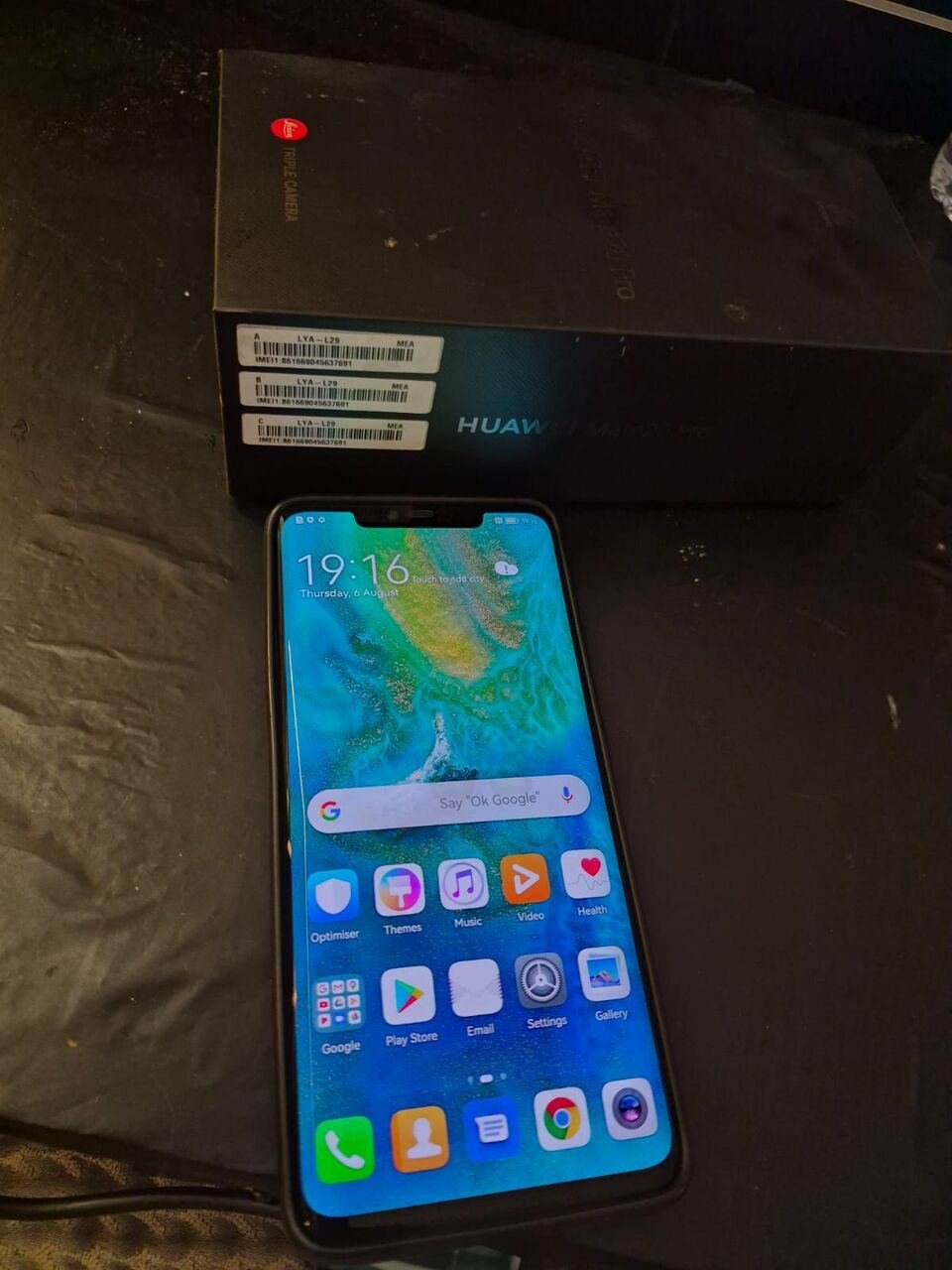 SAR 450, Huawei Mate 20 Pro Dual Sim - 6 GB Ram , 128 GB, 4G LTE