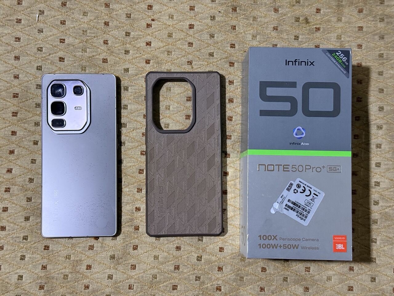 SAR 1100, Infinix Note 50 Pro Plus 12/256GB 100x Zoom