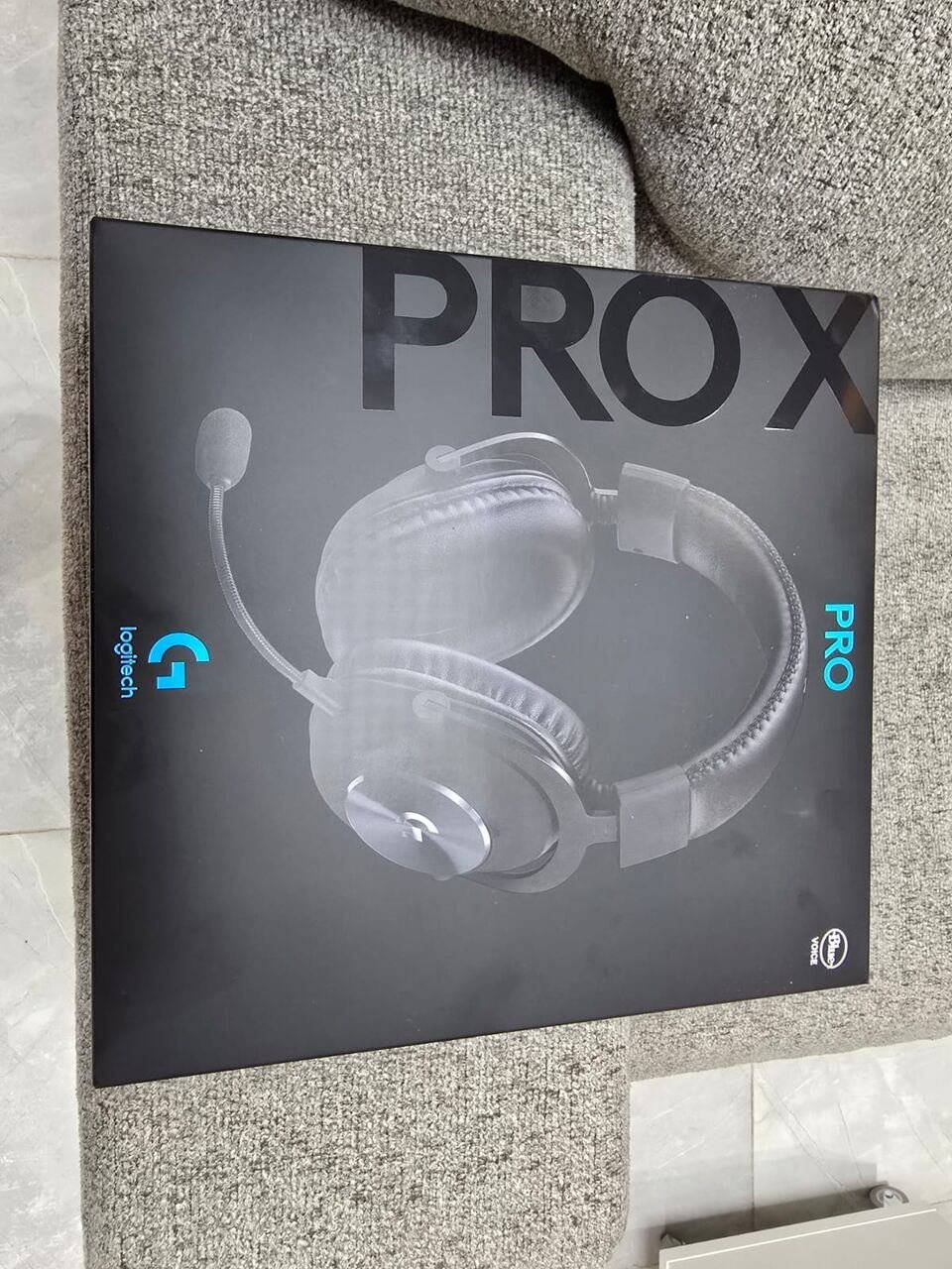 SAR 500, Logitech G Pro X Headset (Black) (Brand New)
